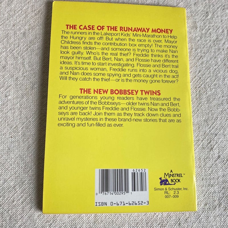 The Bobbsey Twins and the Case of the Runaway Money