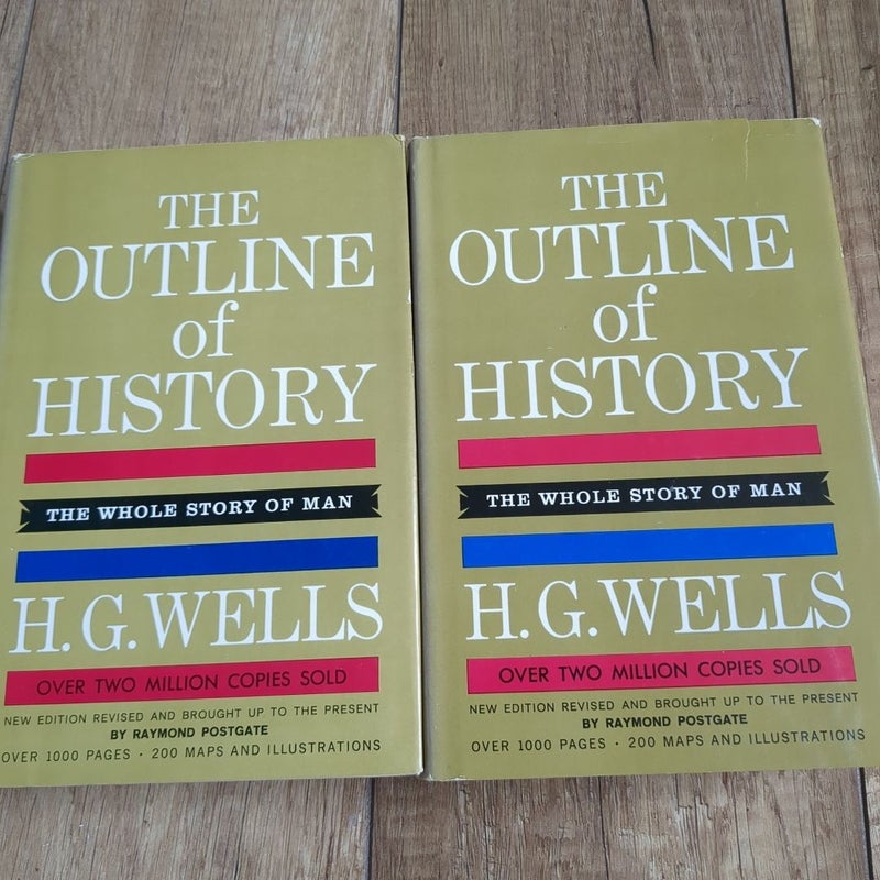 (Volumes 1+2) The Outline of History 