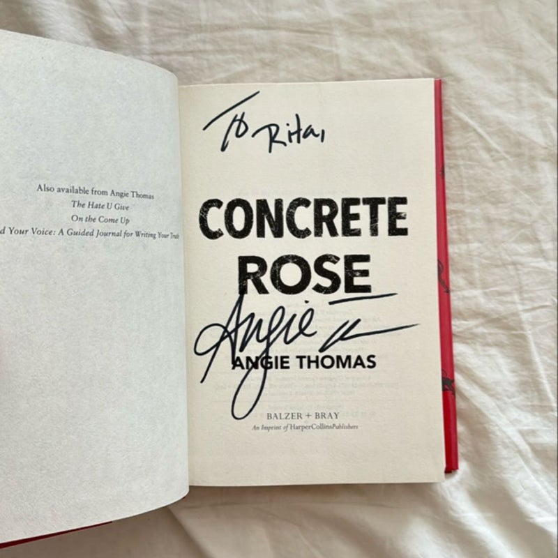 Concrete Rose (signed)