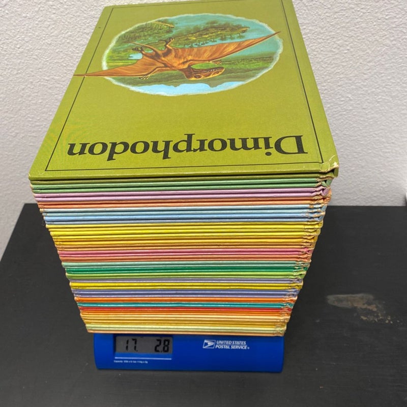 Vintage Rourke Hardback Dinosaur Library (28 Books)