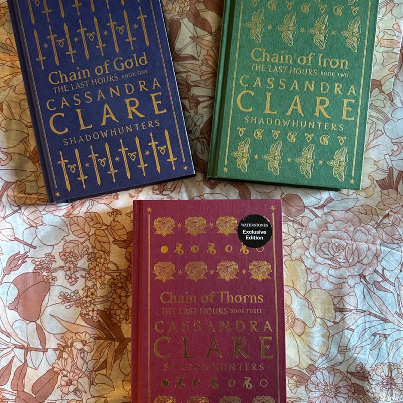 The Last Hours Series by Cassandra Clare Waterstones Edition