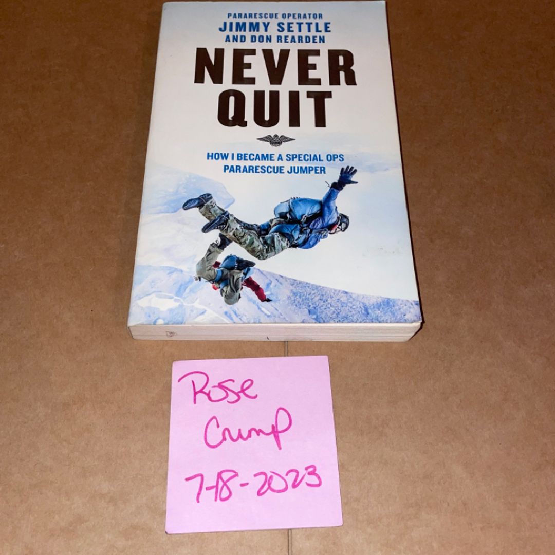 Never Quit [Book]