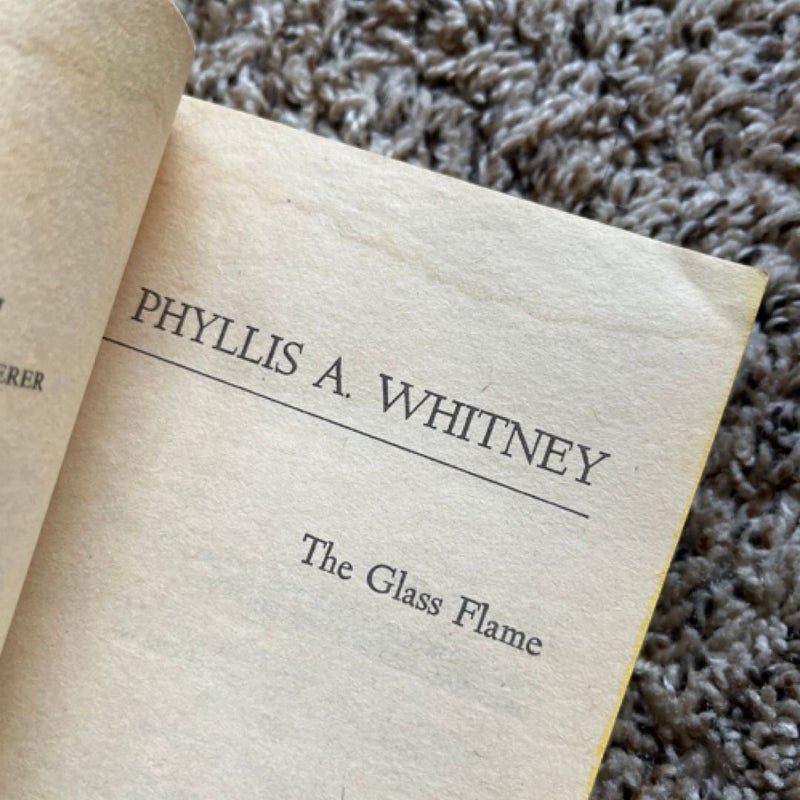 7 vintage Phyllis A Whitney romance books from the 1960’s-1980’s