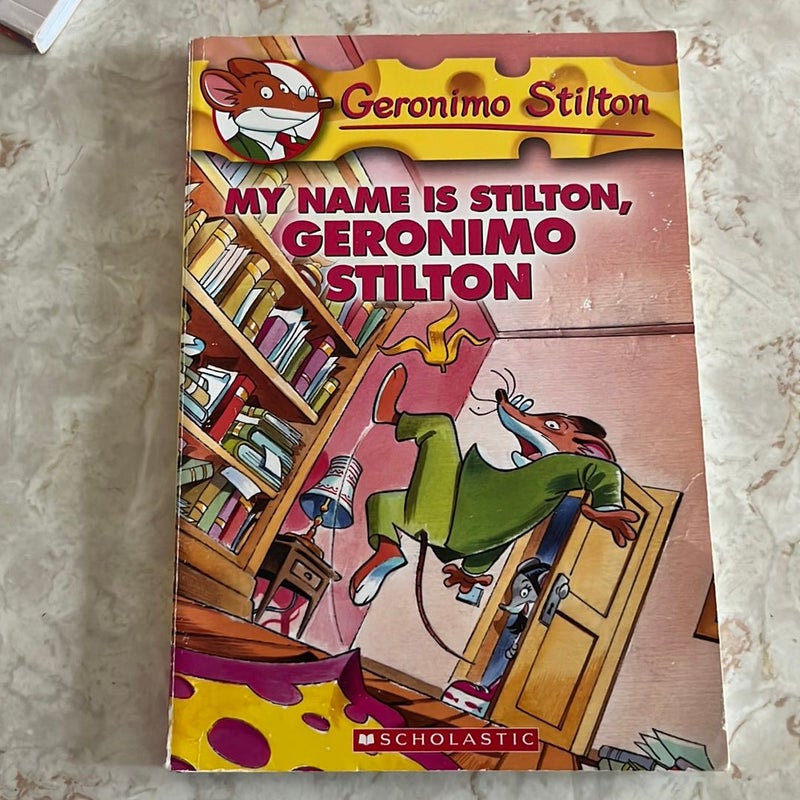 Geronimo Stilton bundle of 3 books 