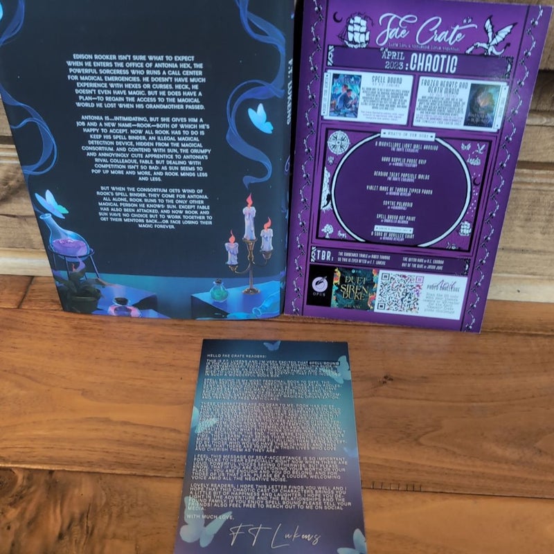 Spell Bound - Faecrate Edition