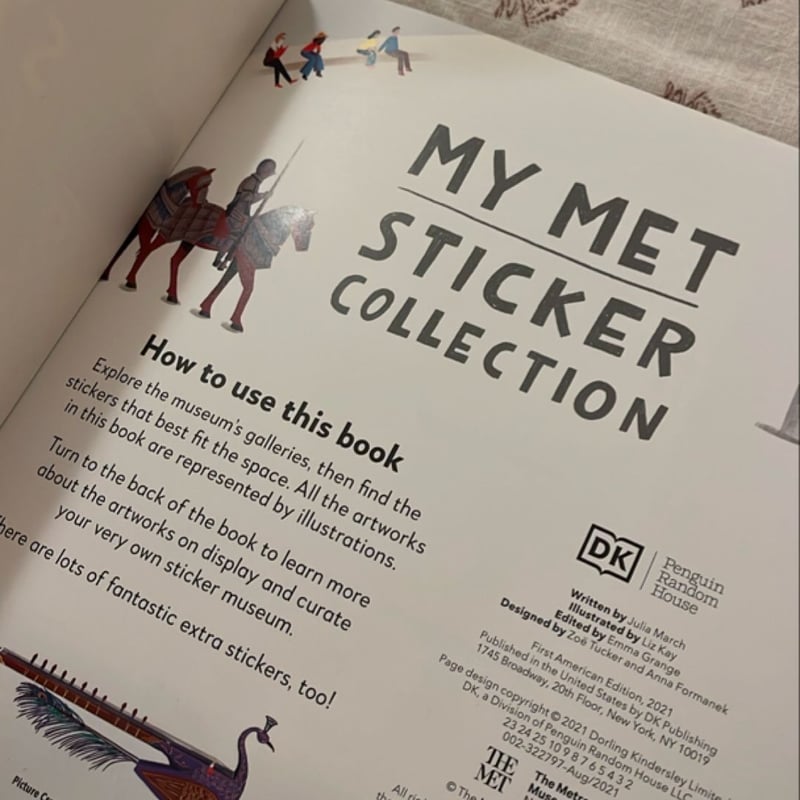 My MET Sticker Collection by DK; The Metropolitan Museum of Art ...