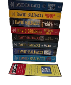 7 of David Baldacci books 