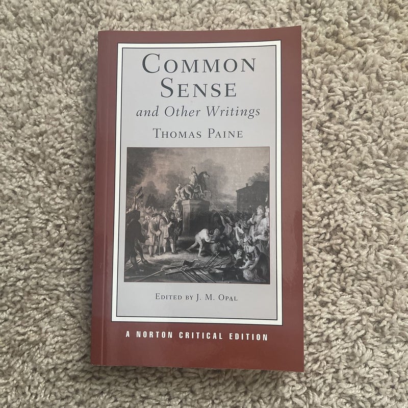 Common Sense and Other Writings