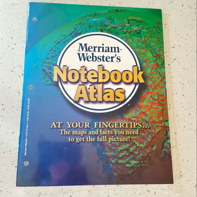 Merriam-Webster’s Notebook Atlas