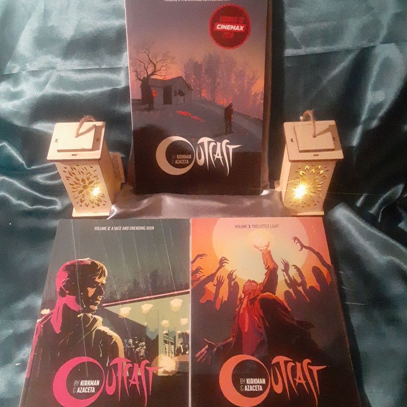 Outcast volume 1,2,3 Vast and Unending Ruin, This Little Light, Darkness Surrounds Him