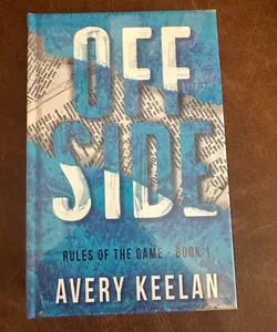 Offside signed special edition by avery keelan hardcover