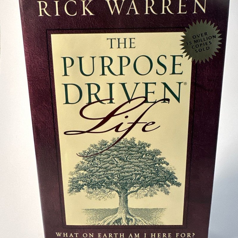 The Purpose Driven Life What On Earth Am I Here For? - Hardcover By Rick Warren Like New