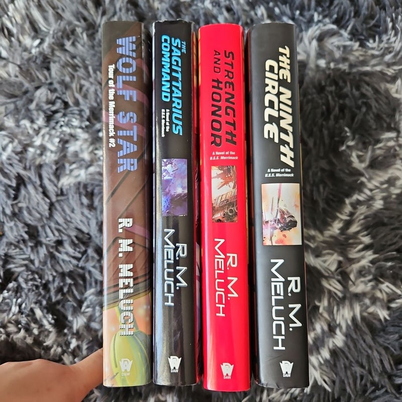 U.S.S. Merrimack Bundle of 4 books