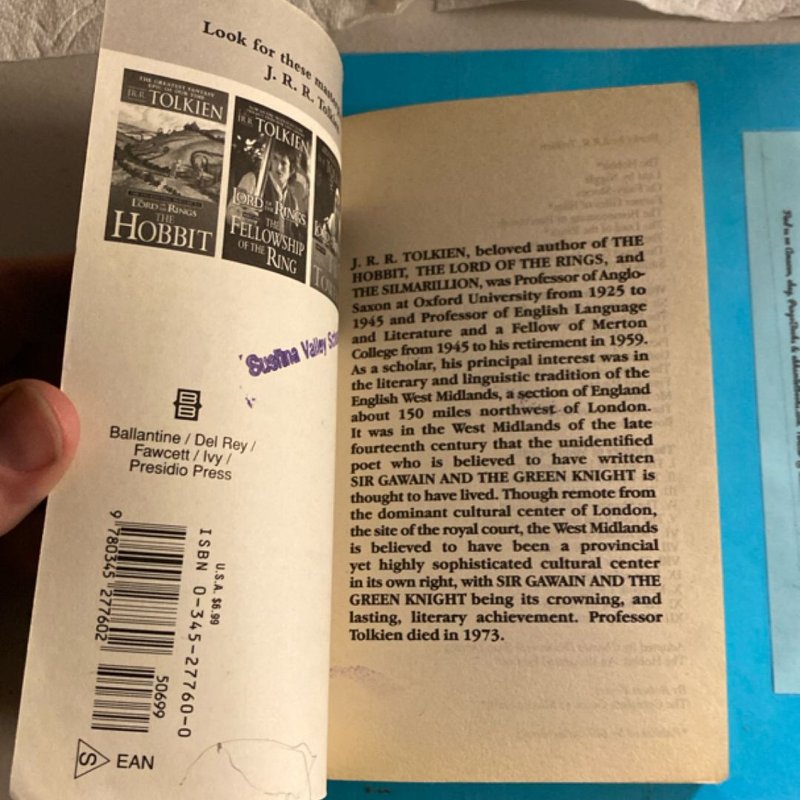 Sir Gawain and the Green Knight, Pearl, Sir Orfeo