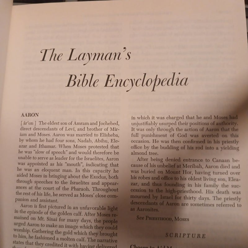 Laymans Bible Encyclopedia 