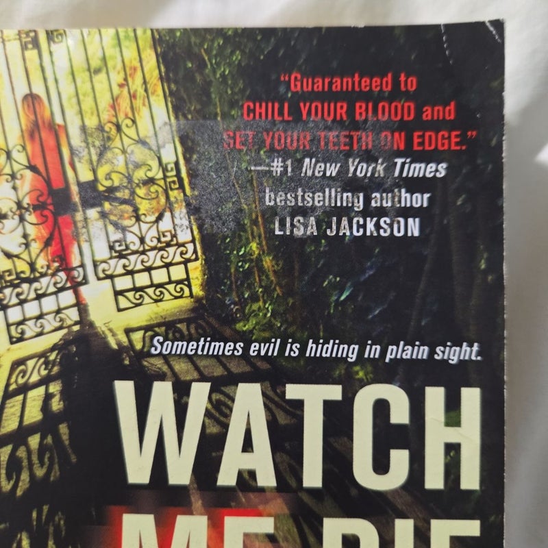 Watch Me Die paperback thriller good condition 