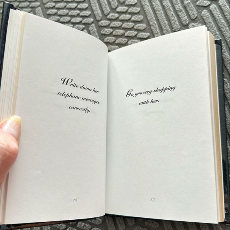 A Husband's Little Black Book