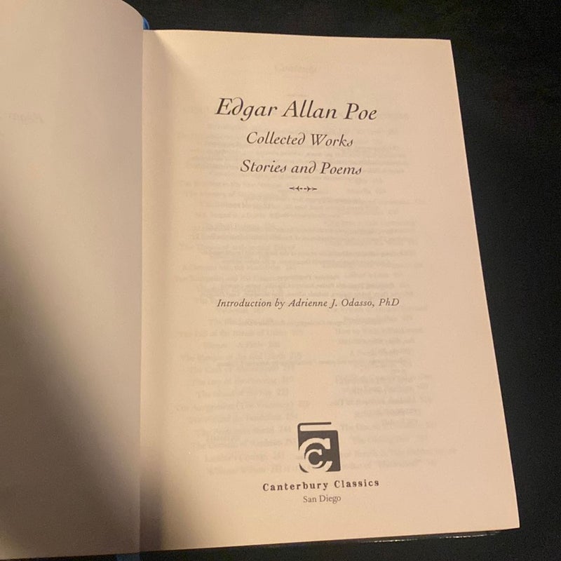 Edgar Allan Poe Stories And Poems