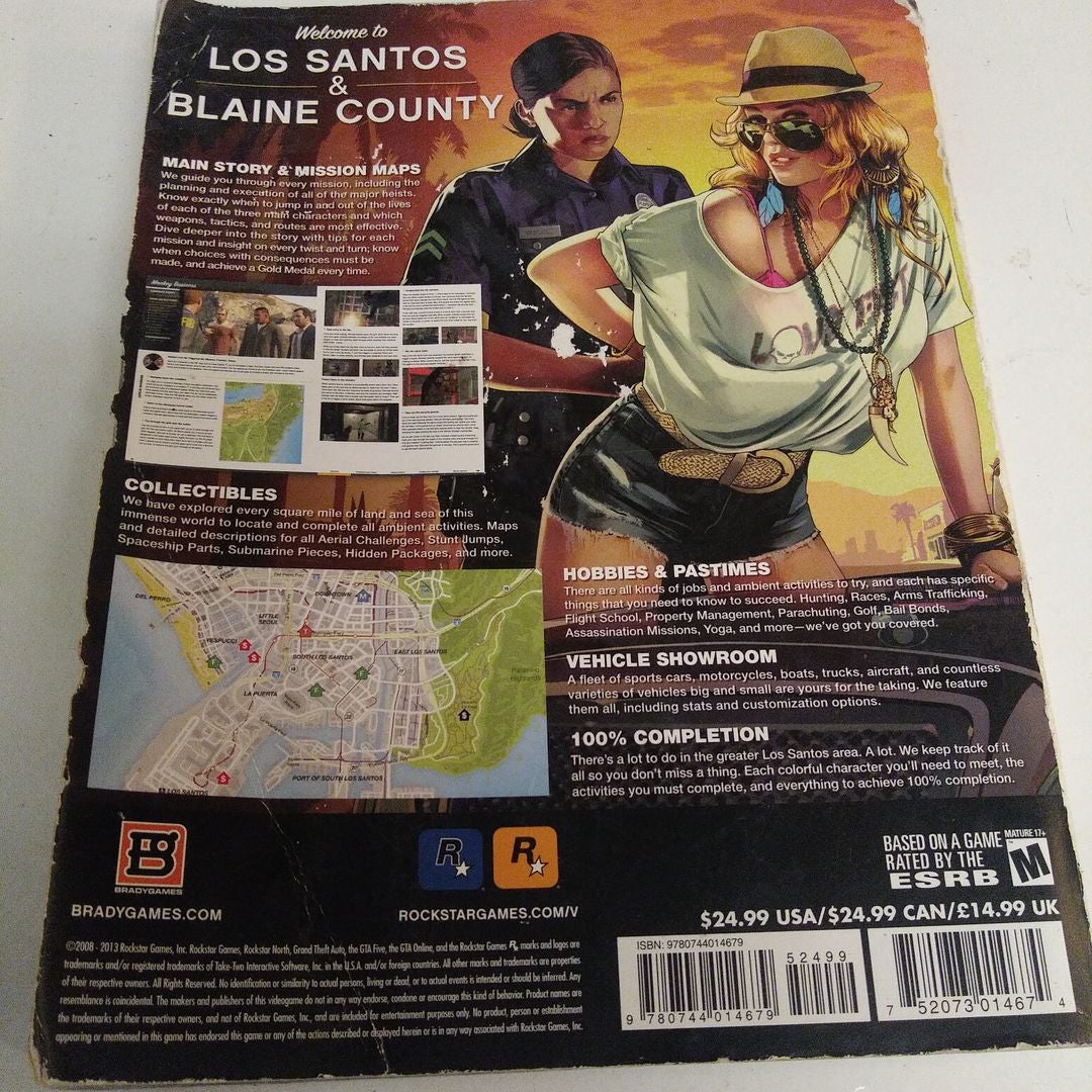 Grand Theft Auto V Signature Series Guide By BradyGames Staff ...