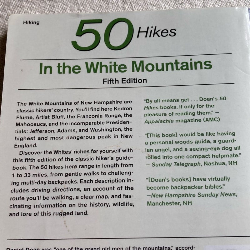 50 Hikes In the White Mountains