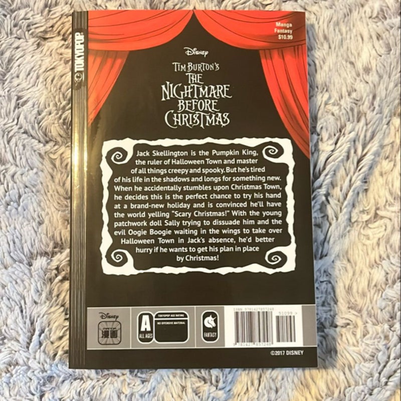 Disney Manga: Tim Burton's the Nightmare Before Christmas (Softcover Edition)