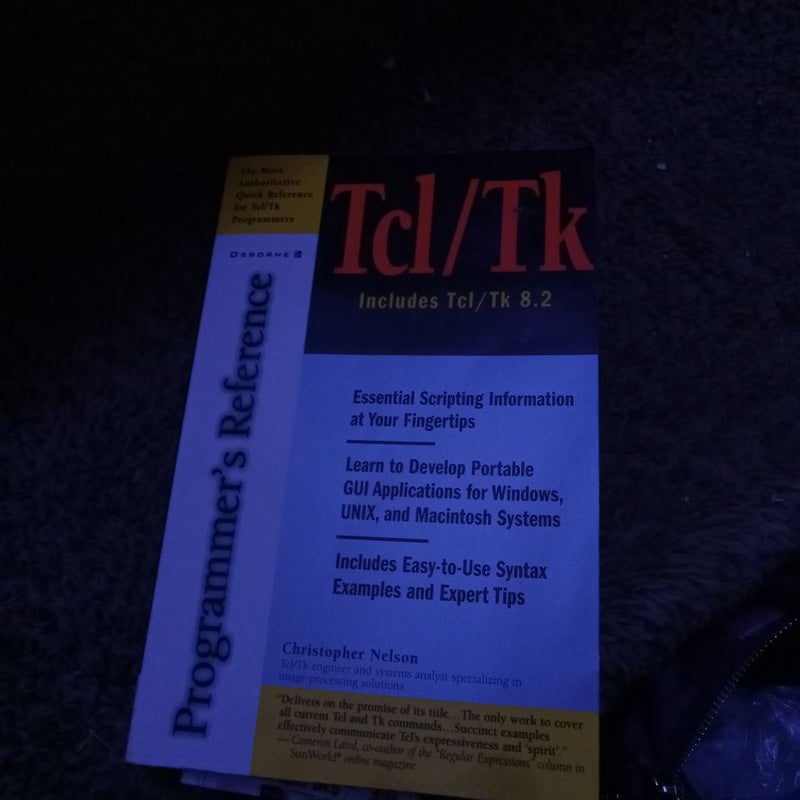 TCL/TK Programmer's Reference