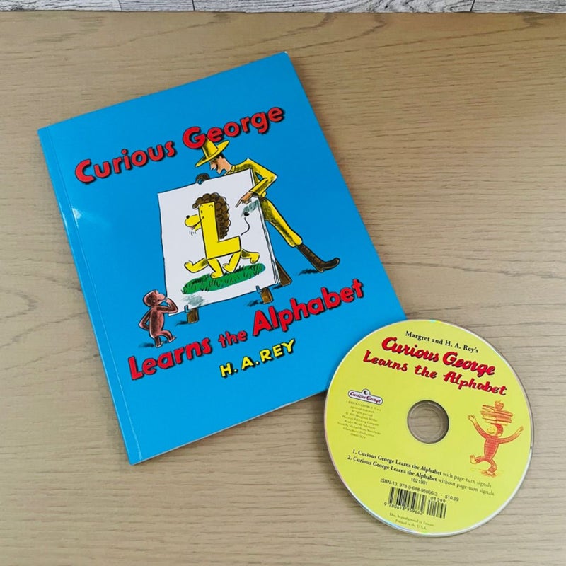 Curious George Learns the Alphabet-Book & CD