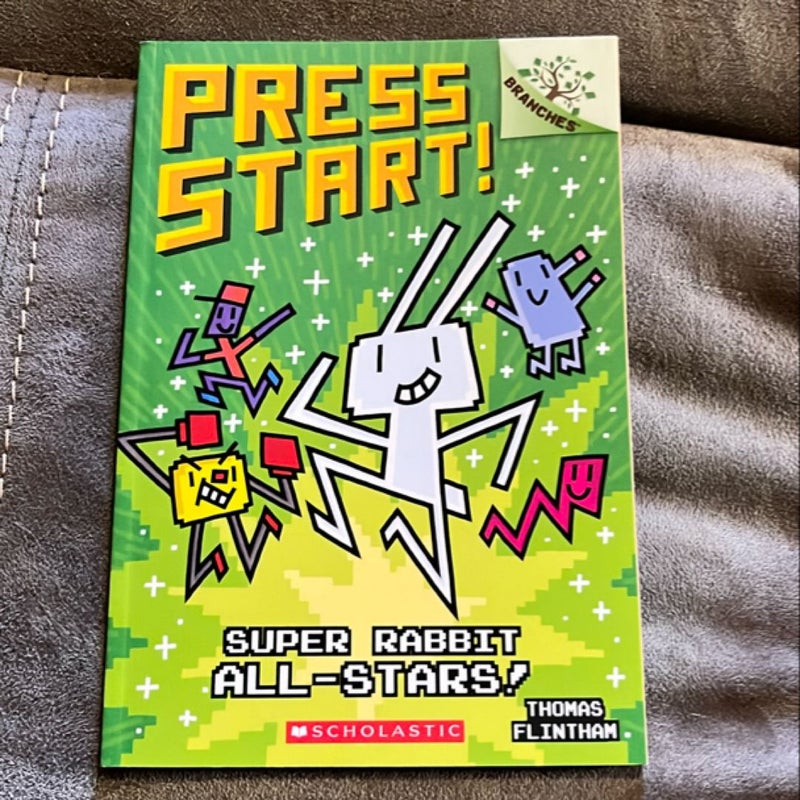 Super Rabbit All-Stars!: a Branches Book (Press Start! #8)