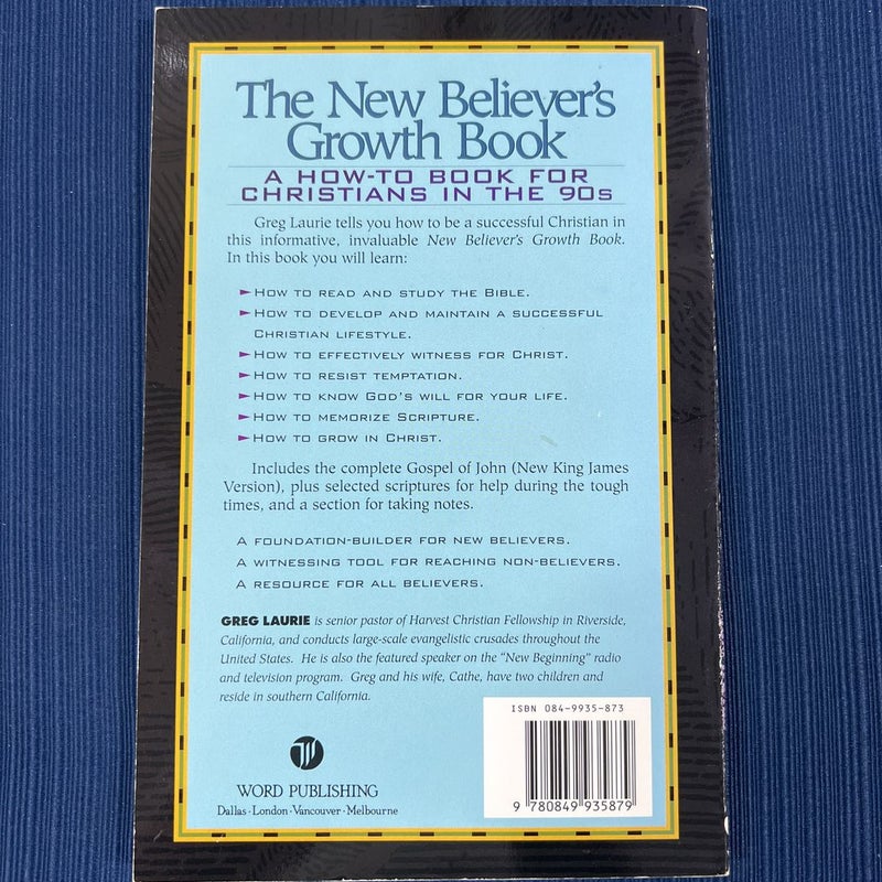 The New Believer's Growth Book