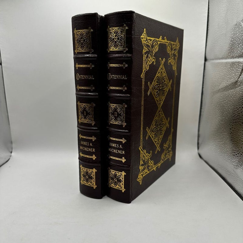 Centennial  2 vol (Easton Press 1988 Limited Leather)