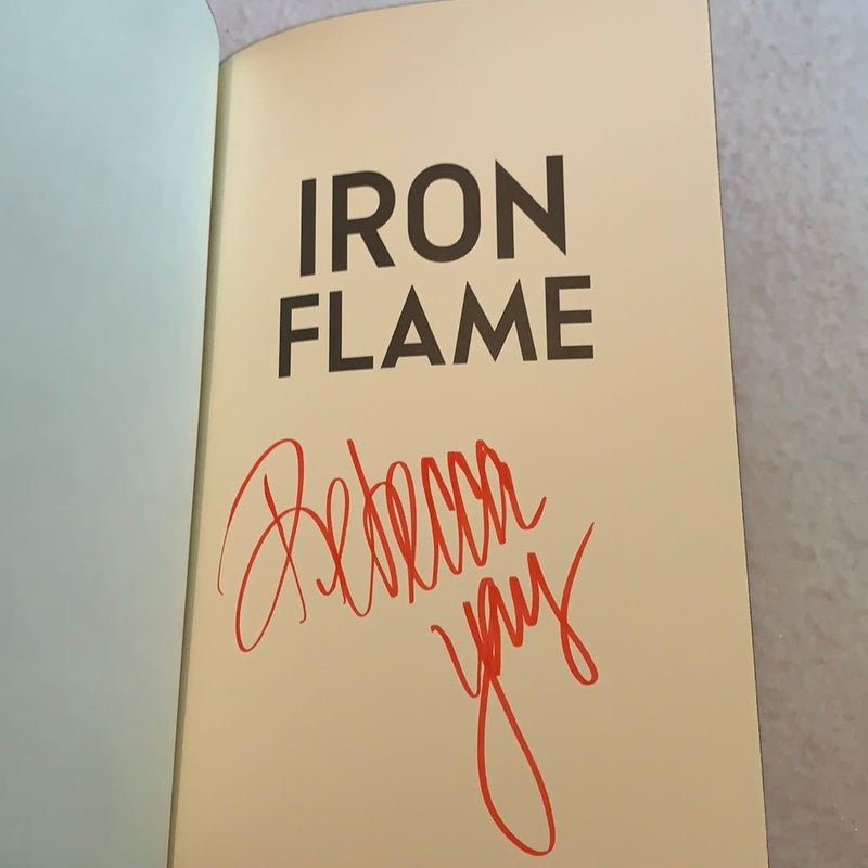 Iron Flame (signed)