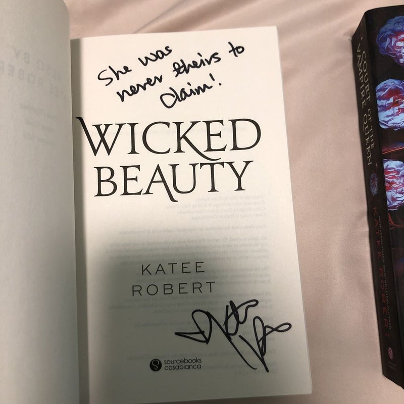 SIGNED Katee Roberts Dark Olympus books