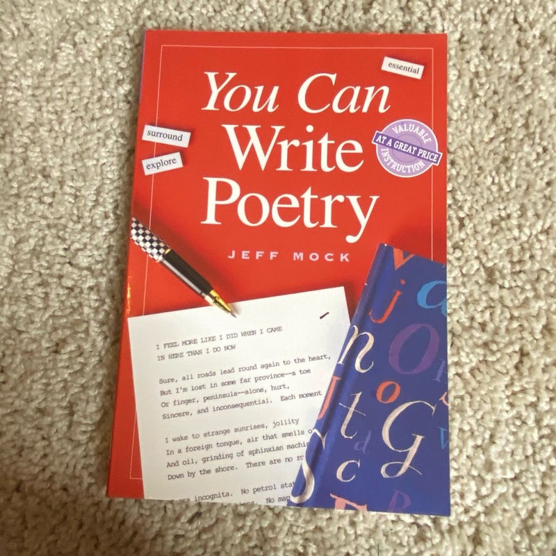 You Can Write Poetry