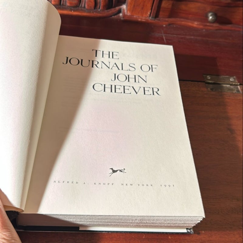 The Journals of John Cheever (1991 1st Ed)