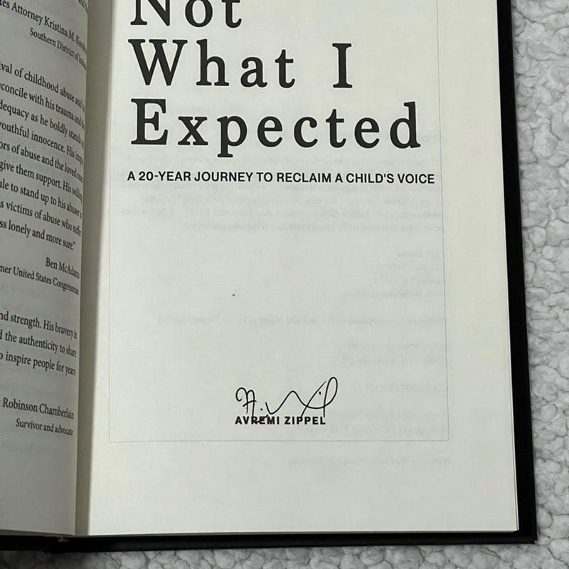 Not What I Expected