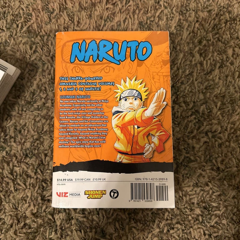 Naruto: 3-in-1 Edition, Vol. 1 by Kishimoto, Masashi