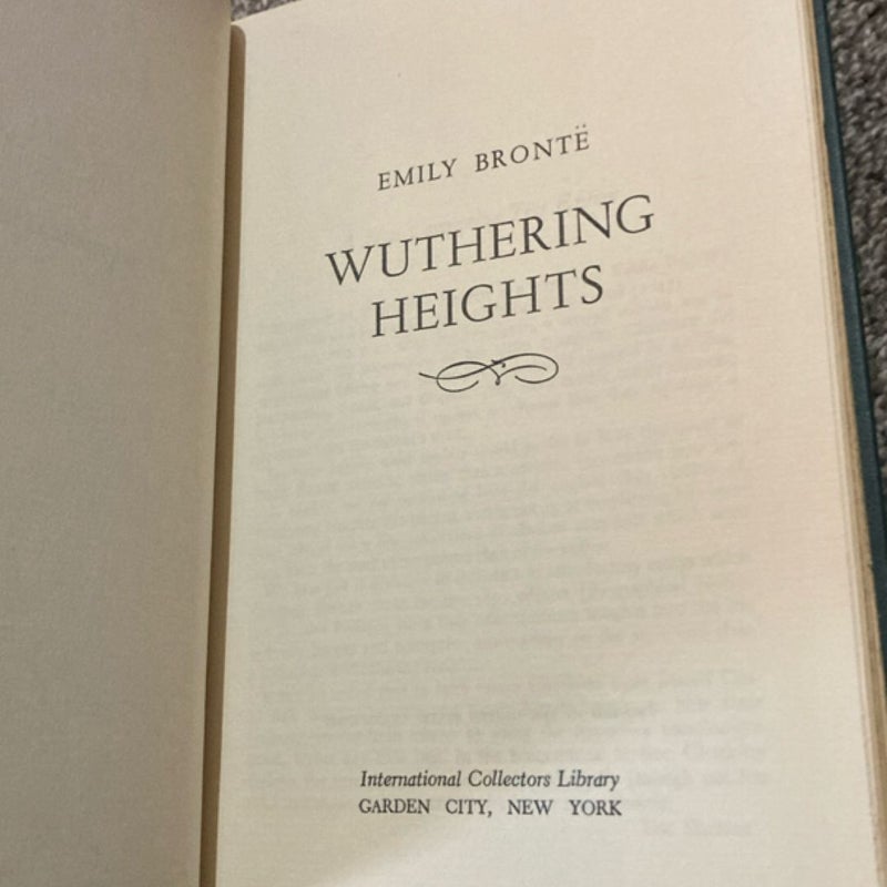 Jane Eyre and Wuthering Heights