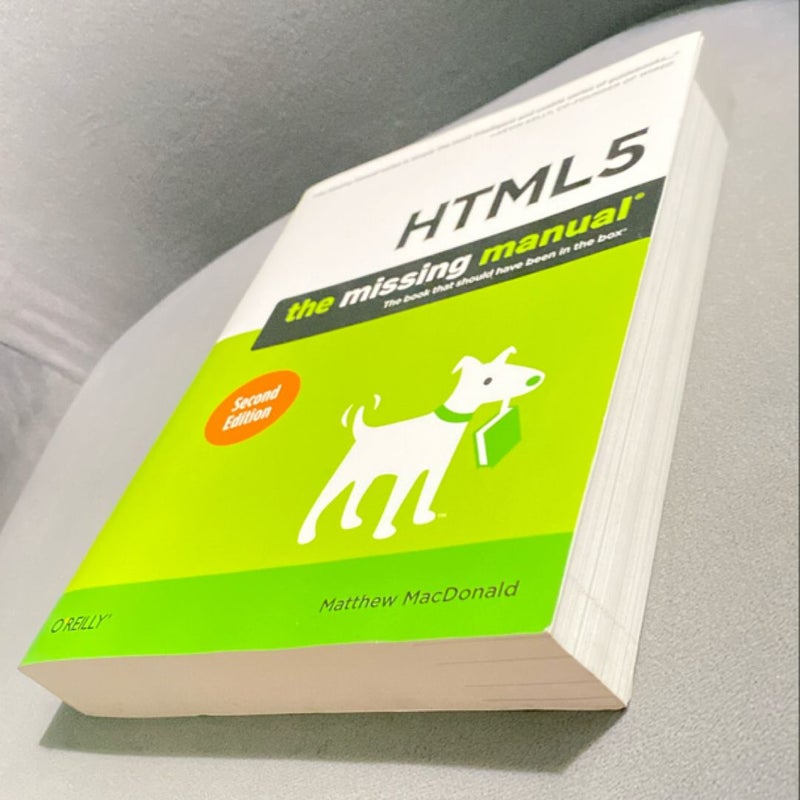 HTML5: the Missing Manual