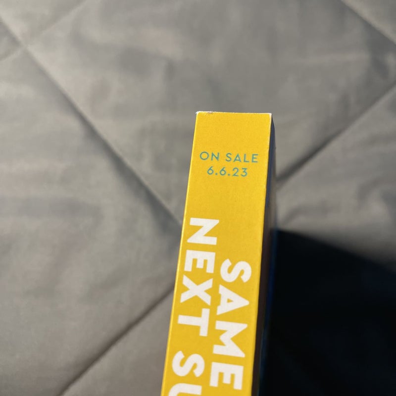 Same Time Next Summer (Advanced Readers Copy)