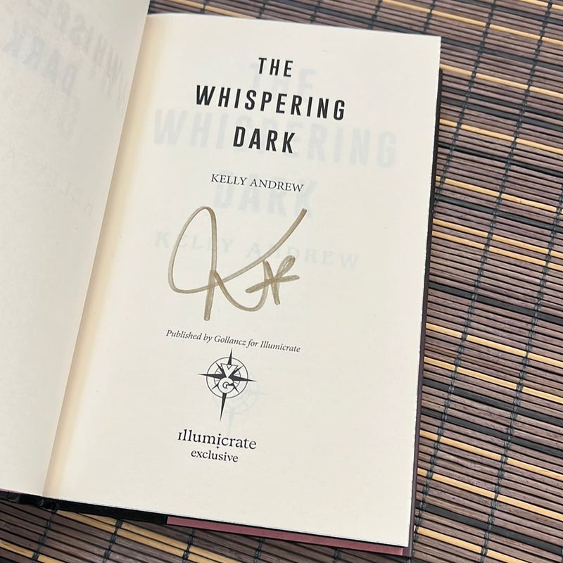 The Whispering Dark - illumicrate signed special edition