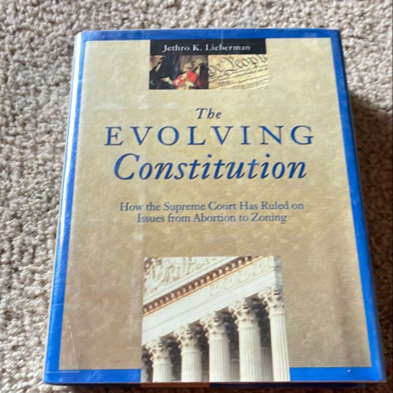 Evolving Constitution