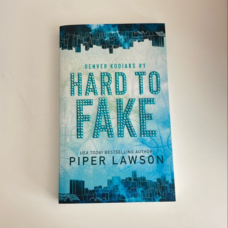 Hard to Fake: a Brother's Teammate Sports Romance