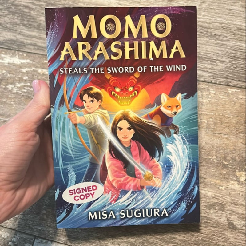 Momo Arashima Steals the Sword of the Wind SIGNED