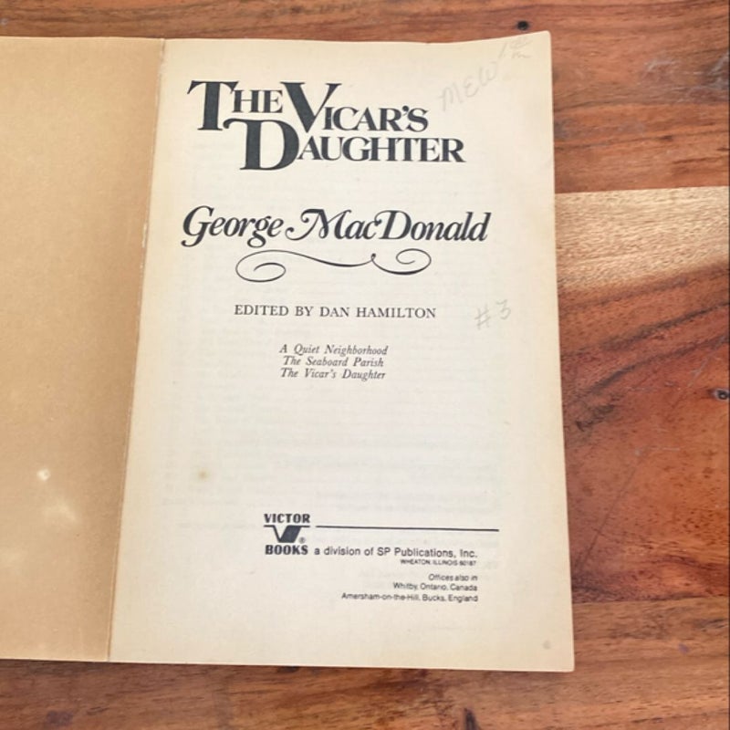 The Vicar’s Daughter 