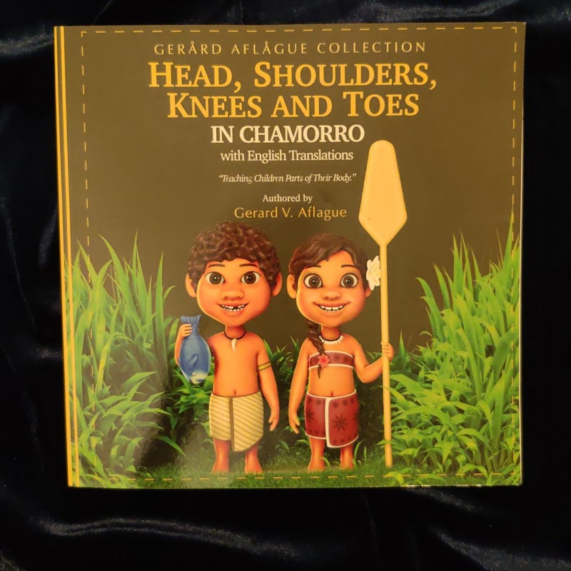 Head, Shoulders, Knees, and Toes in Chamorro with English Translations