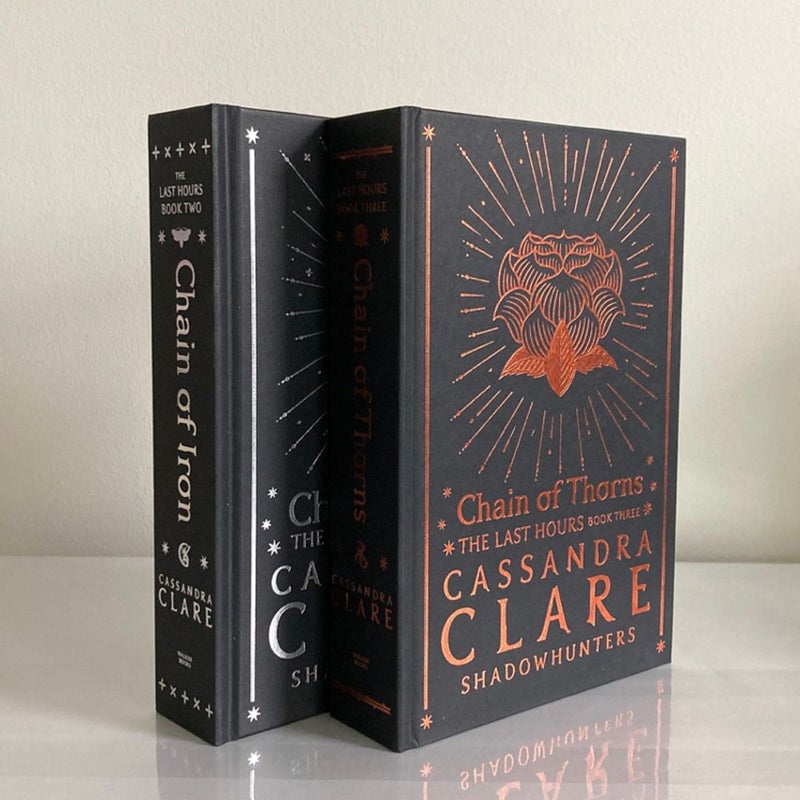 Chain of Thorns & Chain of Iron ~ Fairyloot Exclusive Editions ~ SIGNED Bookplate