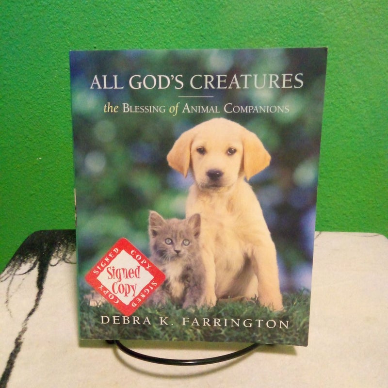 SIGNED!! - All God's Creatures
