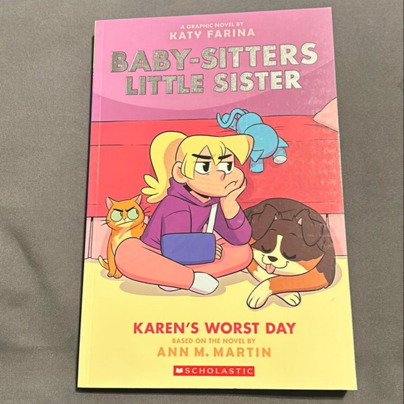 Karen's Worst Day (Baby-Sitters Little Sister Graphic Novel #3)