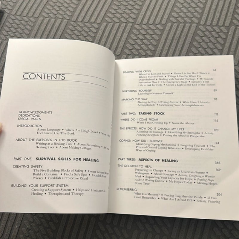 The Courage to Heal Workbook