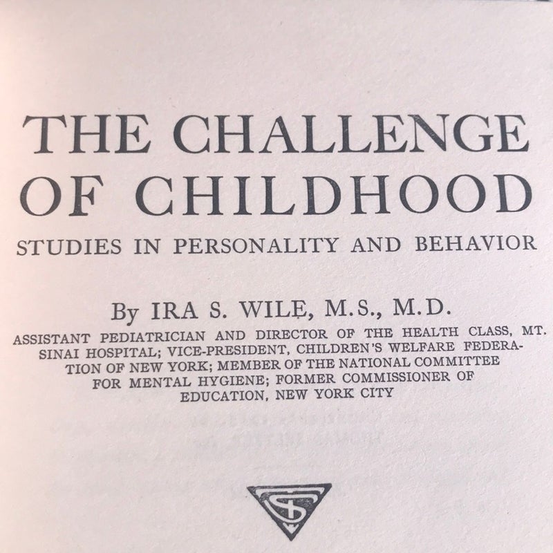 The Challenge of Childhood
